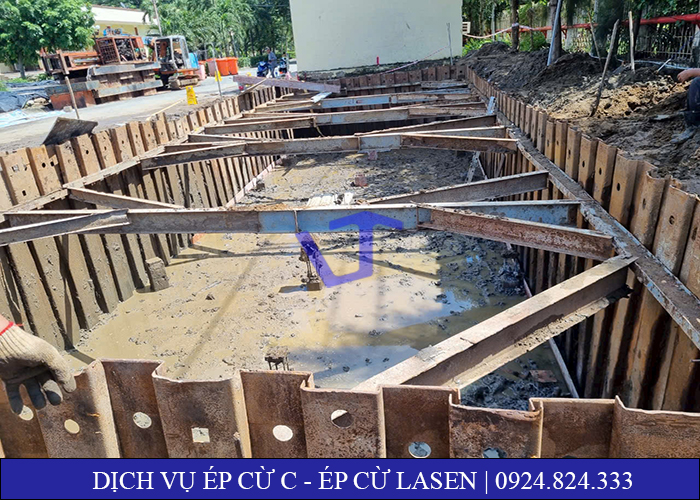 Thi công ép cừ c chuyên nghiệp Thi công ép cừ c chuyên nghiệp